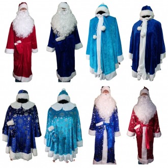 Карнавальные костюмы дед мороз от 500 грн.
Снегурочка от 490 грн.
Звоните или . . фото 2