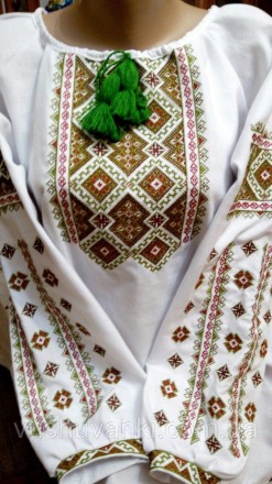 Сорочка вишита жіноча "Весняна" 56. Коломыя. фото 1 Сорочка вишита жіноча "Весняна" 56. Коломыя. фото 1