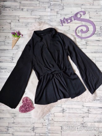 Блузка женская Missguided черная 
в идеальном состоянии
Размер 44(S)
Замеры:
дли. . фото 1