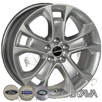 Диски литые R18 PCD5x108 на Ford, Land Rover, Volvo ZF TL5036 HS ET52 DIA63.4 7.. . фото 1