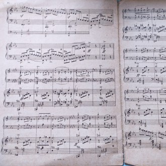 Ноты для фортепиано.Ф.Шуберт Экспромт.Соч.90,№2.(Ф.Лист)1938г.16стр.Тираж 2000эк. . фото 5