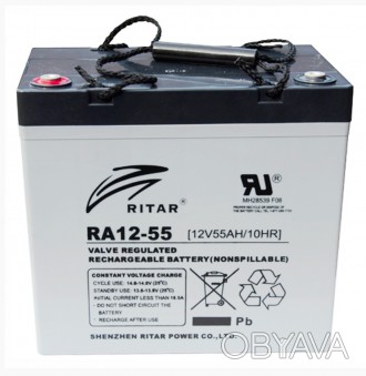 
	Аккумуляторная батарея Ritar FT12-55 - универсальная вещь, которая обеспечит э. . фото 1
