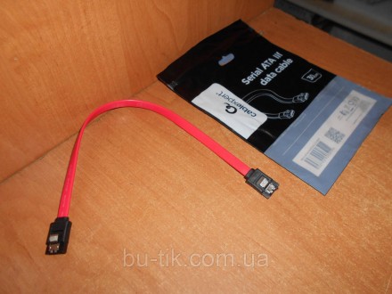 Кабель для передачи данных SATA III 0.3m Cablexpert для компьютера. Херсон. фото 1 Кабель для передачи данных SATA III 0.3m Cablexpert для компьютера. Херсон. фото 1
