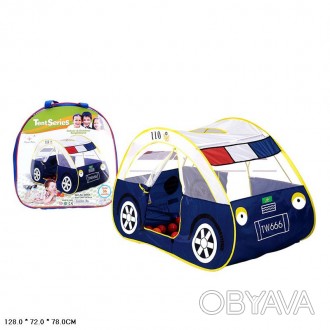 Детская палатка "Полицейская машина" выглядит очень оригинально.
Благодаря гибки. . фото 1