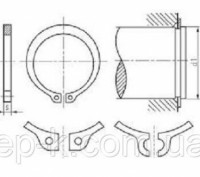 Стопорные кольца наружные ГОСТ 13942-86, DIN 471
Стопорные кольца широко применя. . фото 9