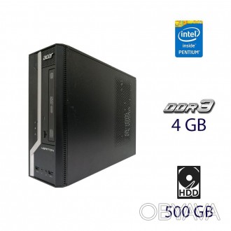Системный блок Acer x2631g SFF / Intel Pentium G3220 (2ядра по 3.0GHz) / 4GB DDR