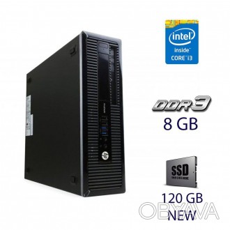 Системный блок HP ProDesk 400 G1 SFF / Intel Core i3-4130 (2(4)ядра по 3.4GHz) /