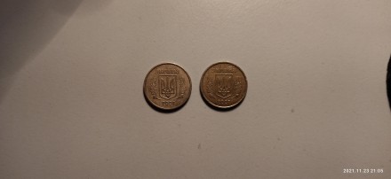 Монети України 10 коп. 2007 року. В ідеальному стані. Ціна за 2-і штуки.. . фото 3