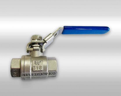 Кран нержавіючий кульовий Ду 80 (3") AISI304 (внутрішня-внутрішня різьба). Київ. фото 1 Кран нержавіючий кульовий Ду 80 (3") AISI304 (внутрішня-внутрішня різьба). Київ. фото 1