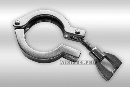 Кламп хомут нержавеющий Ду 65 AISI 304. Киев. фото 1 Кламп хомут нержавеющий Ду 65 AISI 304. Киев. фото 1