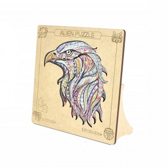Деревянный пазл Alien Puzzle Lesko Eagle замечательный вариант развивающей игрыД. . фото 4