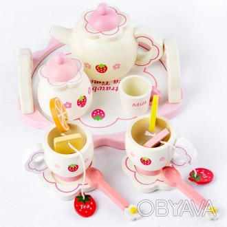 Детский кухонный набор Lesko "Tea Time Set" – подарок, о котором мечтает любая д. . фото 1