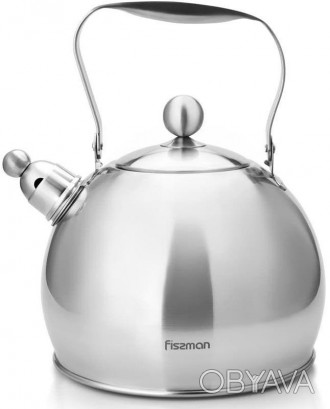 
Чайник Fissman Adele ємністю 3.5л, розмір: 24.5х21.5х28см. Виготовлений з висок. . фото 1