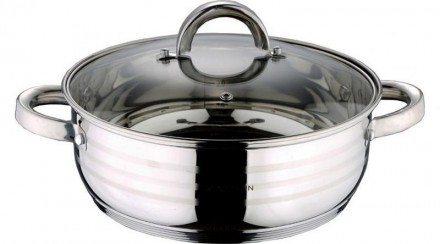Каструля Blaumann Gourmet 3.75л Ø24х9см з нержавіючої сталі зі скляною кришкою (. Київ. фото 1 Каструля Blaumann Gourmet 3.75л Ø24х9см з нержавіючої сталі зі скляною кришкою (. Київ. фото 1