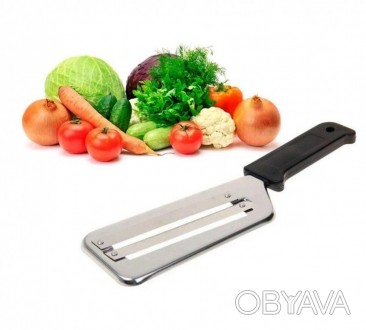 Нож Шинковка (черный)
Нож шинковка для капусты необходим на каждой кухне. Он оче. . фото 1