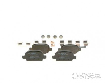 Тормозные колодки задние Corsa (00-) Bosch 0 986 424 528 дискового типа использу. . фото 1