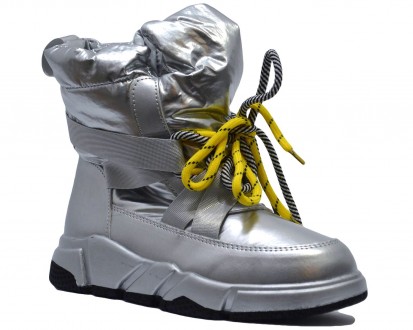 Дутики KIMBOO арт.2013-3, yellow, срібний, 36, 23.5. Киев. фото 1 Дутики KIMBOO арт.2013-3, yellow, срібний, 36, 23.5. Киев. фото 1