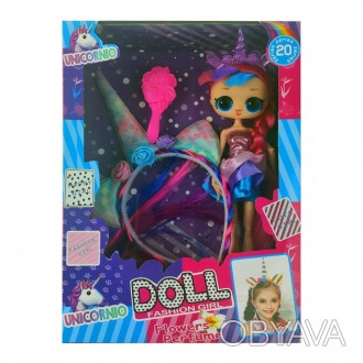 Кукла лол большая с обручем Единорог для девочки 11801 
Игровой набор LOL. Краси. . фото 1