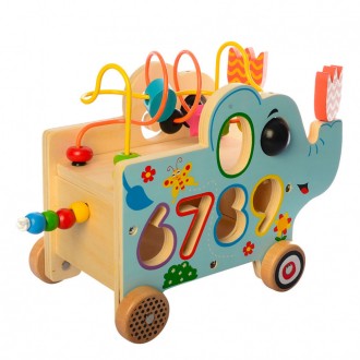 Дерев'яна іграшка розвиваючий Центр MD 1256 допоможе Вашій дитині в розвитку без. . фото 3