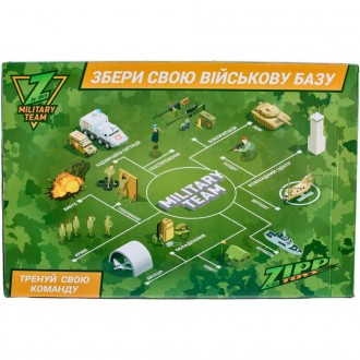 Ігрові набори ZIPP Toys "Z military team" з різноманітною технікою і реалістични. . фото 3