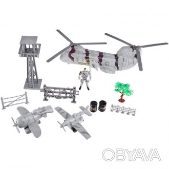 Ігрові набори ZIPP Toys "Z military team" з різноманітною технікою і реалістични. . фото 1