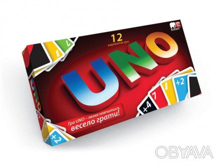 UNO 0112DT - популярна, весела і проста гра, яку придбали вже більше 150 млн люд. . фото 1