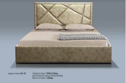 Цена за кровать указана в 1 категории ткани и в размере 160х200см с подъемным ме. . фото 3