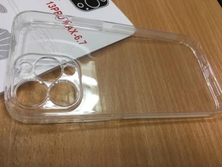 Чехол силіконовий для iPhone13 Pro Max -6.7" бампер накладка прозорий з заглушками гнізда заряду і навушників. Львів. фото 1 Чехол силіконовий для iPhone13 Pro Max -6.7" бампер накладка прозорий з заглушками гнізда заряду і навушників. Львів. фото 1