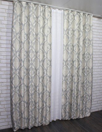 Плотные шторы из ткани лён коллекция "Корона Мария"
Товар отправляется наложенны. . фото 6