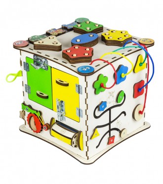 Бизикуб - це чудова розвиваюча іграшка, розроблена за методикою італійського пед. . фото 3