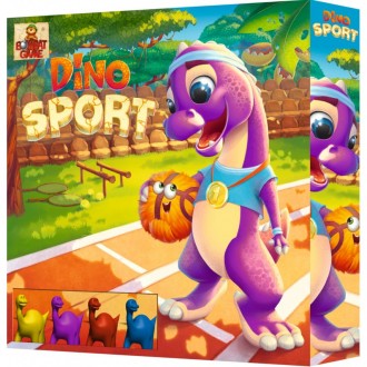 «Dino SPORT» - це гра-гонка для всієї родини, де перемагає гравець, динозаврик я. . фото 2