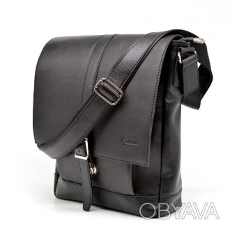 Вертикальна чоловіча сумка через плече GA-1811-4lx від українського брендаTARWA.. . фото 1