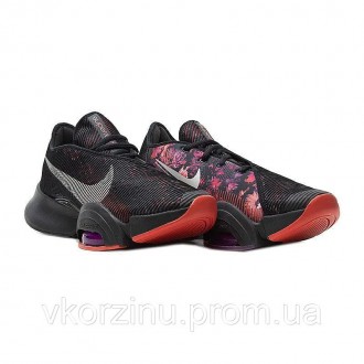 РАЗМЕРЫ В НАЛИЧИИ: [ 42,5 ] Кроссовки Nike AIR ZOOM SUPERREP 2 черно-красные CU6. . фото 4