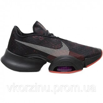 РАЗМЕРЫ В НАЛИЧИИ: [ 42,5 ] Кроссовки Nike AIR ZOOM SUPERREP 2 черно-красные CU6. . фото 2