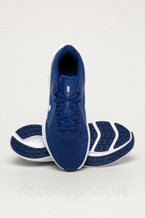 РАЗМЕРЫ В НАЛИЧИИ: [ 40 ] Кроссовки подростковые Nike DOWNSHIFTER 10 (GS) сине-б. . фото 4
