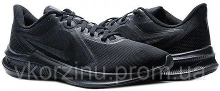 РАЗМЕРЫ В НАЛИЧИИ: [ 42,5 | 41 | 42 ] Кроссовки Nike DOWNSHIFTER 10 черные CI998. . фото 5