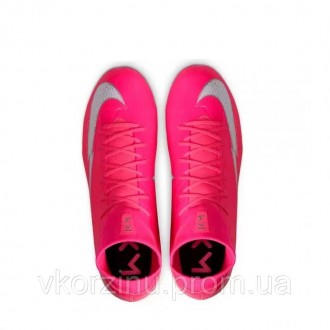 РАЗМЕРЫ В НАЛИЧИИ: [ 44,5 ] Бутсы Nike SUPERFLY 7 ACADEMY KM розовые DB5611-611
. . фото 5