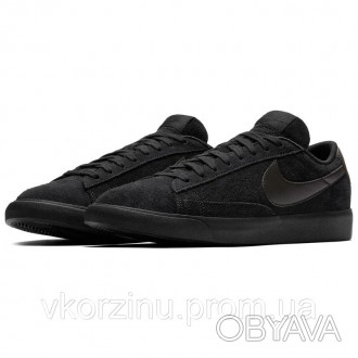 РАЗМЕРЫ В НАЛИЧИИ: [ 47 | 44,5 ] Кроссовки Nike Blazer Low LE черные AQ3597-001
. . фото 1