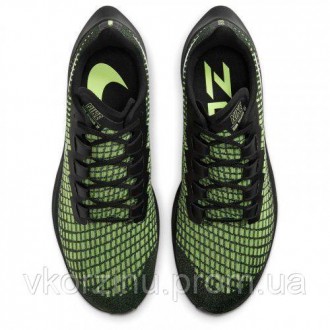 РАЗМЕРЫ В НАЛИЧИИ: [ 39 ] Кроссовки Nike AIR ZOOM PEGASUS 37 черно-зеленые DH426. . фото 5