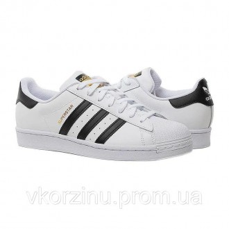 РАЗМЕРЫ В НАЛИЧИИ: [ 42 ] Кроссовки Adidas Superstar белые EG4958
Артикул: EG495. . фото 5