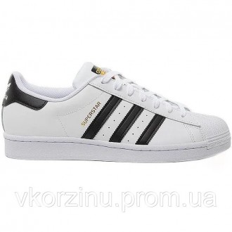 РАЗМЕРЫ В НАЛИЧИИ: [ 42 ] Кроссовки Adidas Superstar белые EG4958
Артикул: EG495. . фото 2