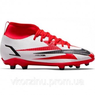 Бутсы детские Nike SUPERFLY 8 CLUB CR7 бело-красные DB0926-600. Херсон. фото 1 Бутсы детские Nike SUPERFLY 8 CLUB CR7 бело-красные DB0926-600. Херсон. фото 1