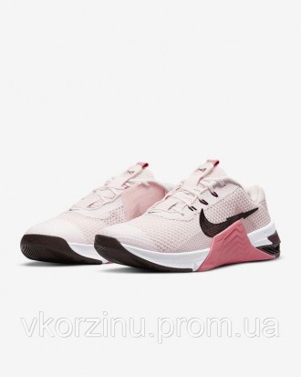 РАЗМЕРЫ В НАЛИЧИИ: [ 38 | 38,5 | 36,5 ] Кроссовки женские Nike METCON 7 розовые . . фото 5