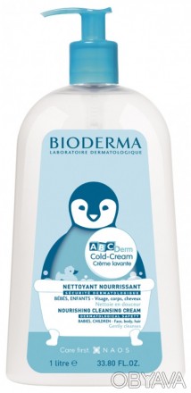 Дитячий очищаючий колд-крем Биодерма Авсдерм Bioderma ABCDerm Cold-Cream Cleansi. . фото 1