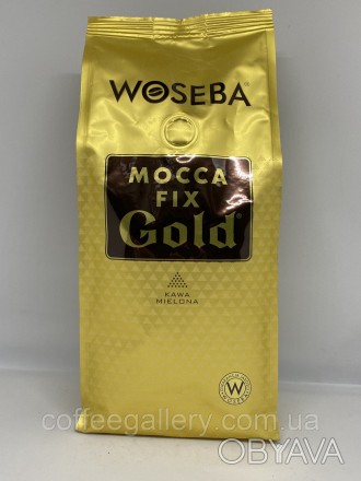 Кава Mocca Fix Gold - це суміш зерен з Африки, Азії та Південної Америки. Її уні. . фото 1