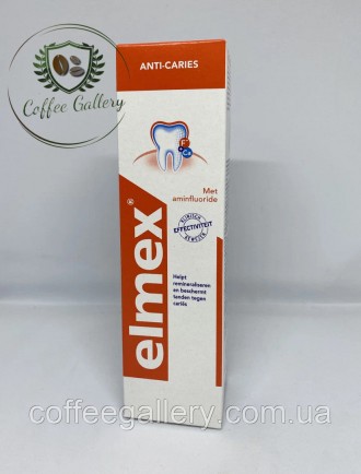 Зубна паста Elmex Anti-caries 75 мл. Львов. фото 1 Зубна паста Elmex Anti-caries 75 мл. Львов. фото 1
