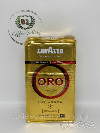 
Lavazza Qualita Oro 250г, мелена кава. Він був створений із поєднання найкращих. . фото 1