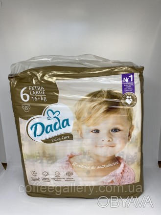 Підгузники Dada Extra Care 6 XL призначені для дітей з вагою понад 16 кг. Викори. . фото 1