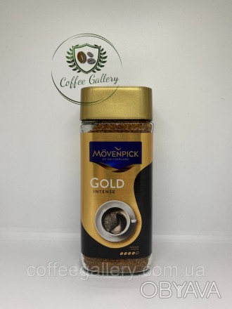 Кава розчинна Movenpick Gold Intense. Розчинна кава з збалансованого бленда зере. . фото 1