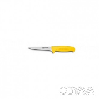 Нож обвалочный Fischer №15 140мм с желтой ручкой. Смотрите этот товар на нашем с. . фото 1